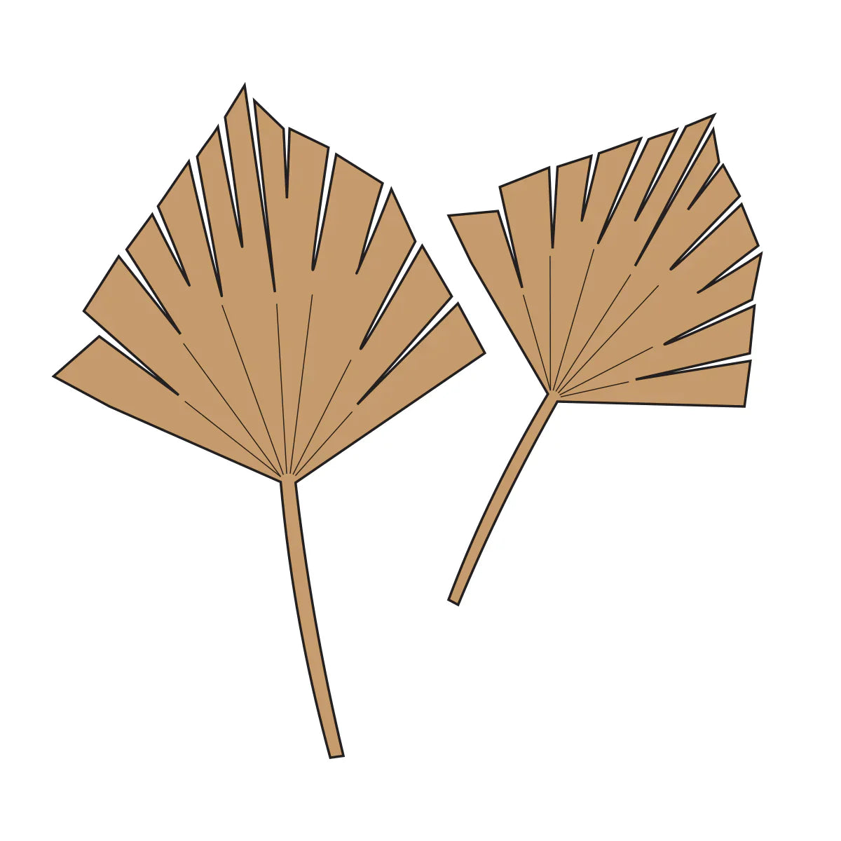Couture Creations - Tampons et poinçons Feuilles tropicales