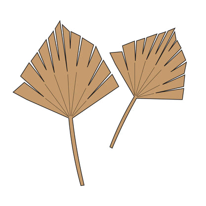 Couture Creations - Tampons et poinçons Feuilles tropicales