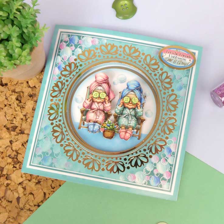 Kit de Cartes à Décopatch "Golden Oldies" Délicieux