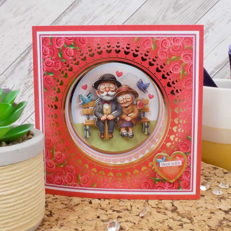 Kit de Cartes à Décopatch "Golden Oldies" Délicieux