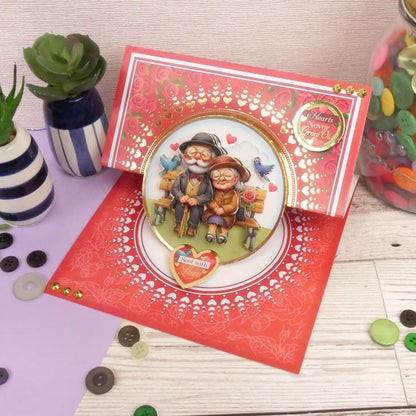 Kit de Cartes à Décopatch "Golden Oldies" Délicieux
