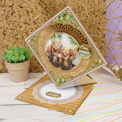 Kit de Cartes à Décopatch "Golden Oldies" Délicieux