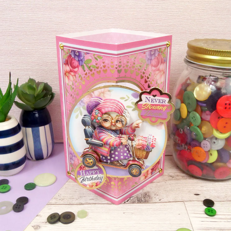 Kit de Cartes à Décopatch "Golden Oldies" Délicieux