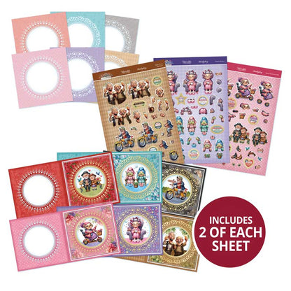 Kit de Cartes à Décopatch "Golden Oldies" Délicieux