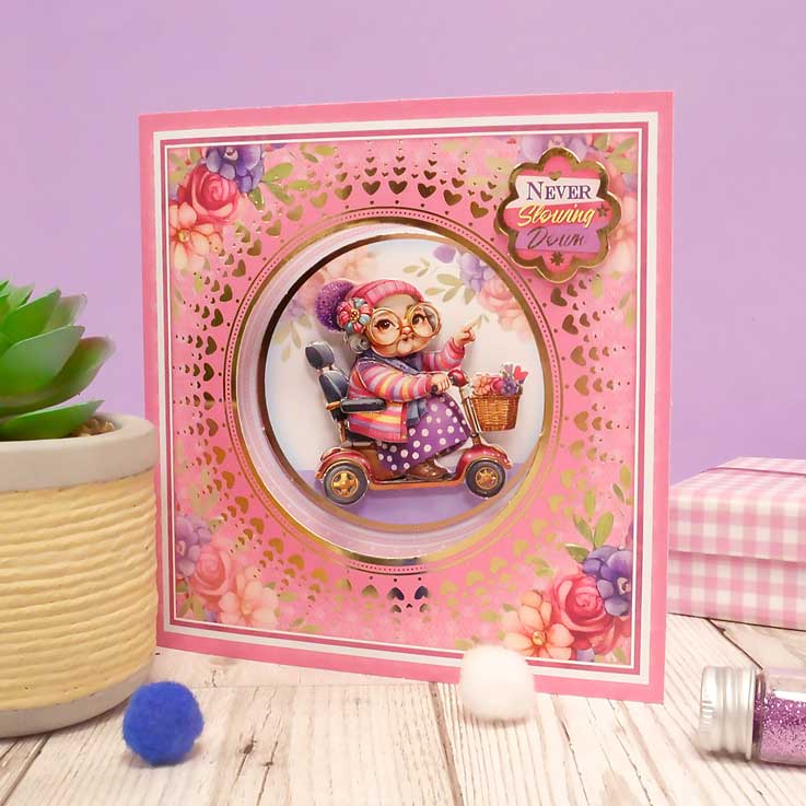 Kit de Cartes à Décopatch "Golden Oldies" Délicieux