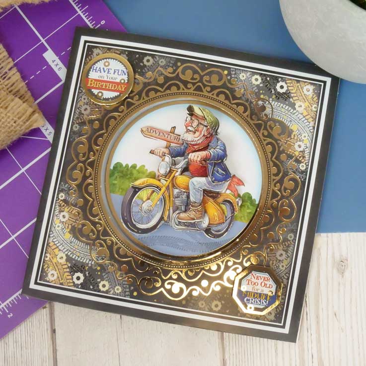 Kit de Cartes à Décopatch "Golden Oldies" Délicieux