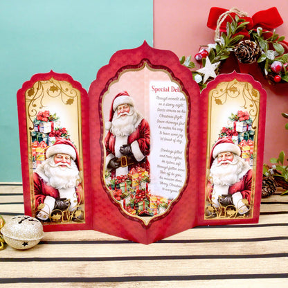 Kit de cartes à fabriquer « Vœux de Noël : Fenêtre sur le cœur »