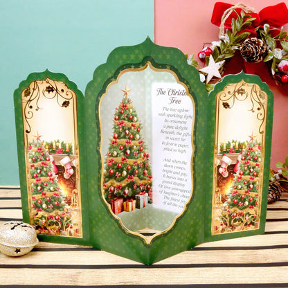 Kit de cartes à fabriquer « Vœux de Noël : Fenêtre sur le cœur »