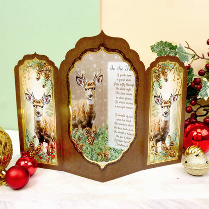 Kit de cartes à fabriquer « Vœux de Noël : Fenêtre sur le cœur »