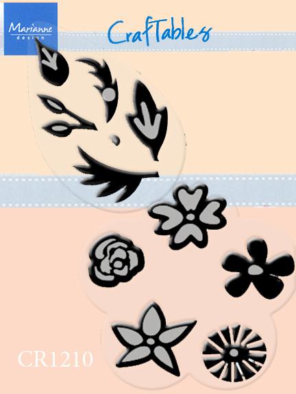 Marianne Design : Matrices de découpe Craftables - Bouquet - 10 pièces