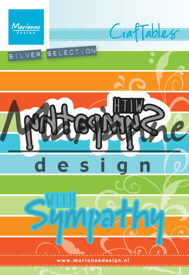 Marianne Design: Dies Craftables - Avec SYMPATHIE