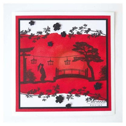 Marianne Design Craftables Matrice de découpe poinçon Sakura