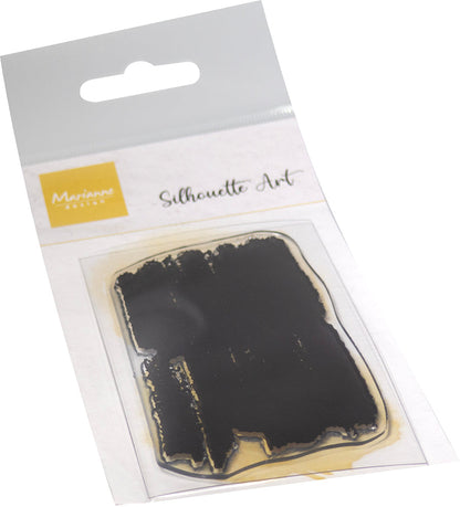 Marianne Design Clear Stamp - Rectangle Art Silhouette