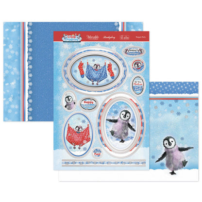 Ensemble de Découpes Décoratives de Luxe Fête des Pingouins