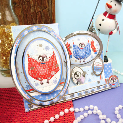 Ensemble de Découpes Décoratives de Luxe Fête des Pingouins