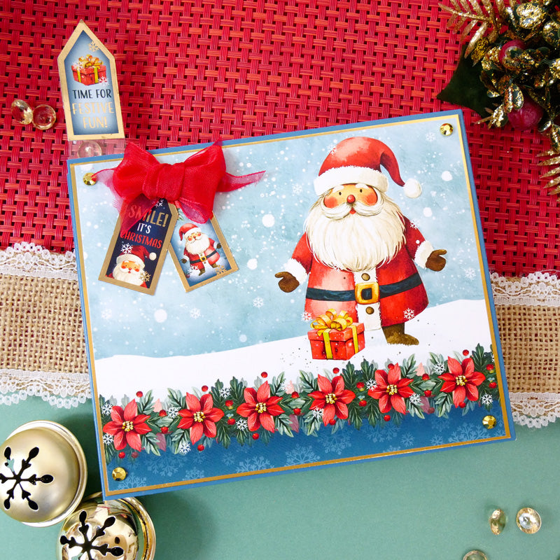Ensemble de décorations de luxe Sourires du Père Noël