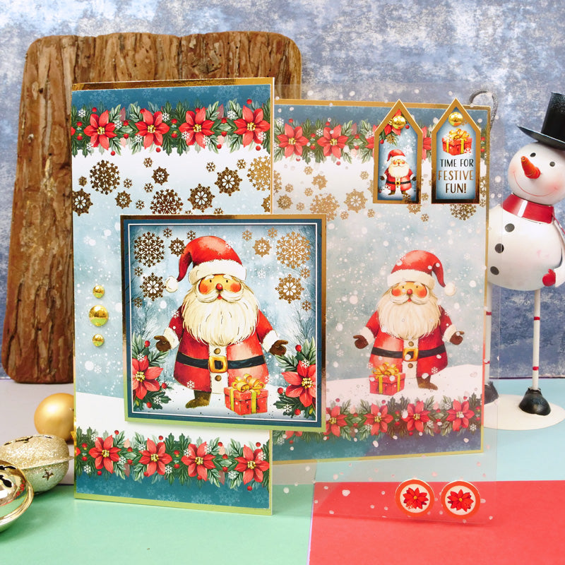 Ensemble de décorations de luxe Sourires du Père Noël