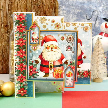 Ensemble de décorations de luxe Sourires du Père Noël
