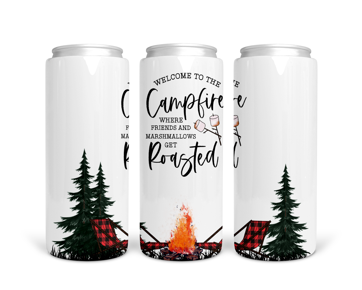 Glacière à canette en acier inoxydable Get Roasted Tall Boy