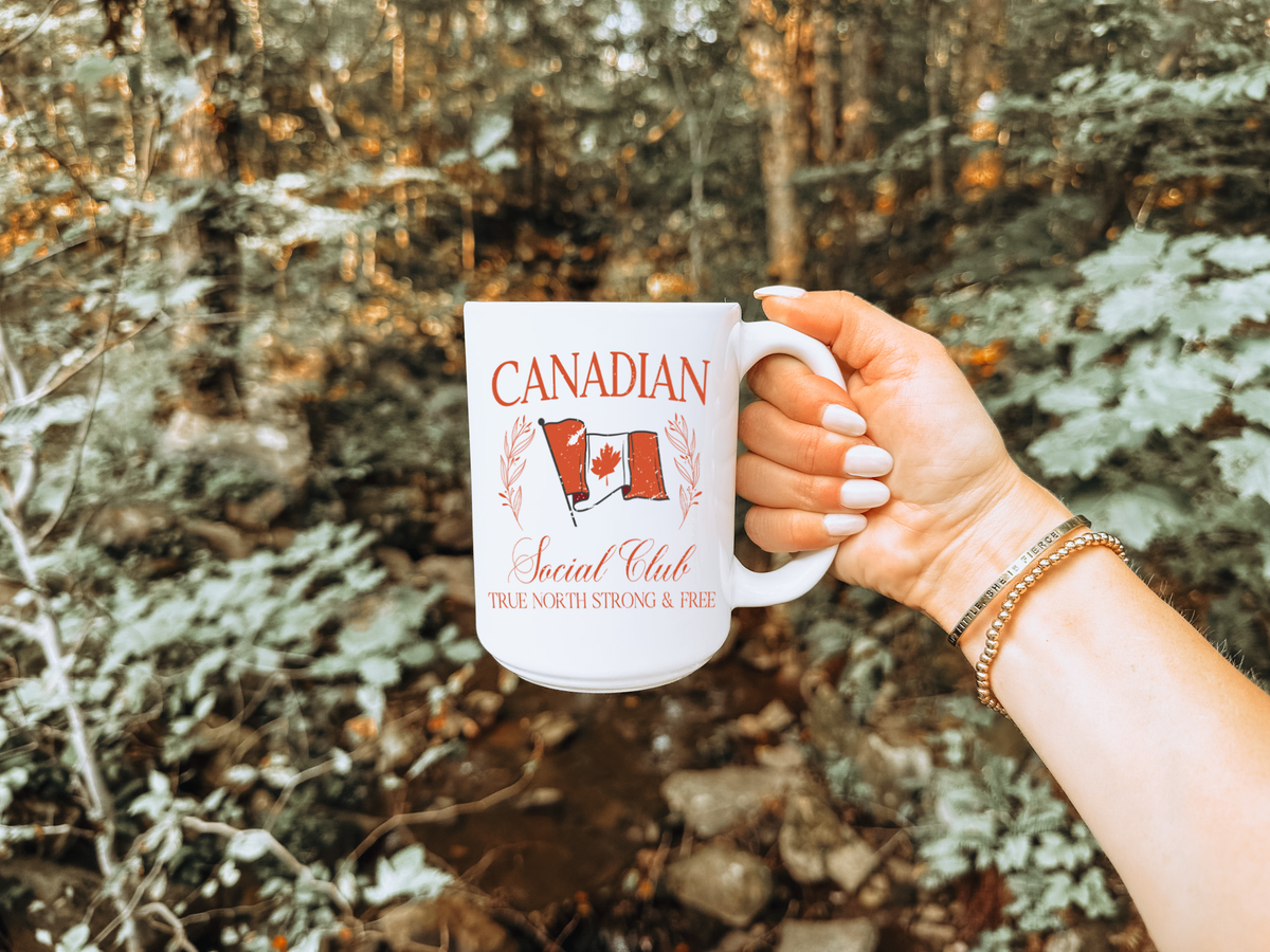 Mug en céramique Canadian Social Club | Mug Canada