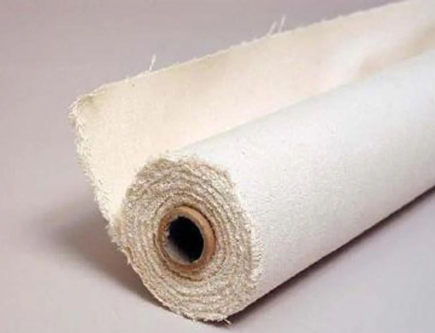 Chanvre et toile de coton biologique brut