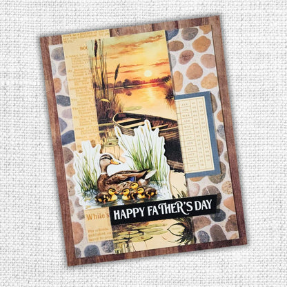 Kit de carterie Papercuts Souvenirs du lac 34824