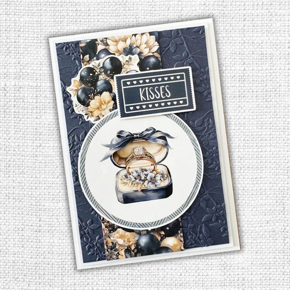 Fleurs printanières - Papier cartonné lisse assorti 30,5 x 30,5 cm - 12 feuilles 32862