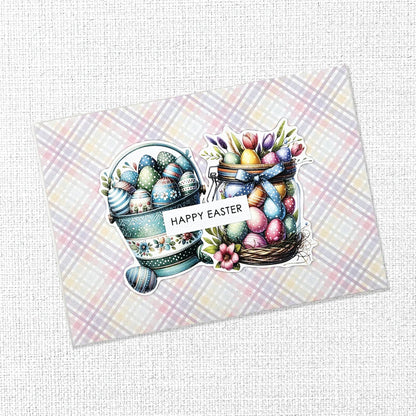 Collection de papiers carreaux de Pâques 6x6 31830