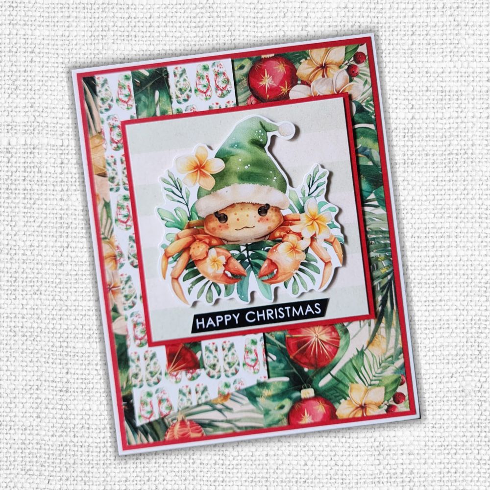 Collection de papiers Noël Tropical 6x6 33135