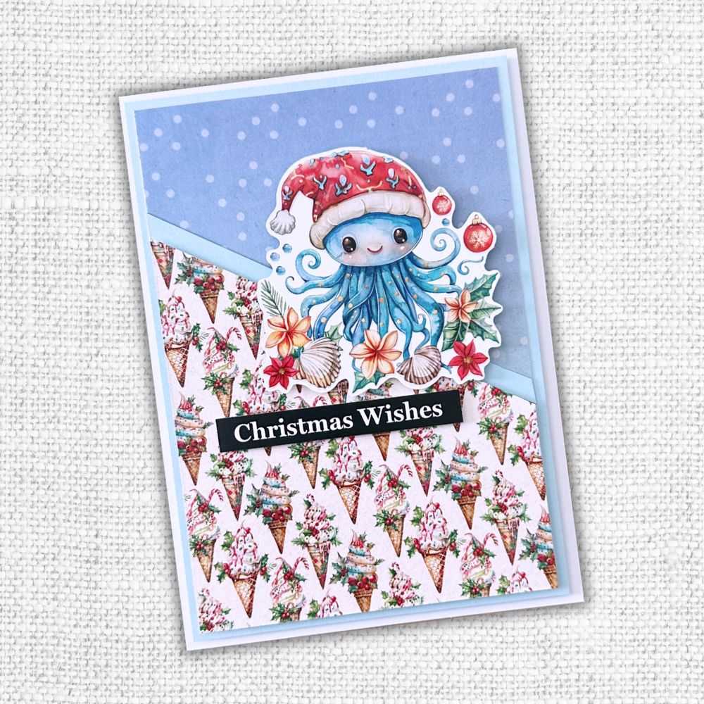 Collection de papiers Noël Tropical 6x6 33135