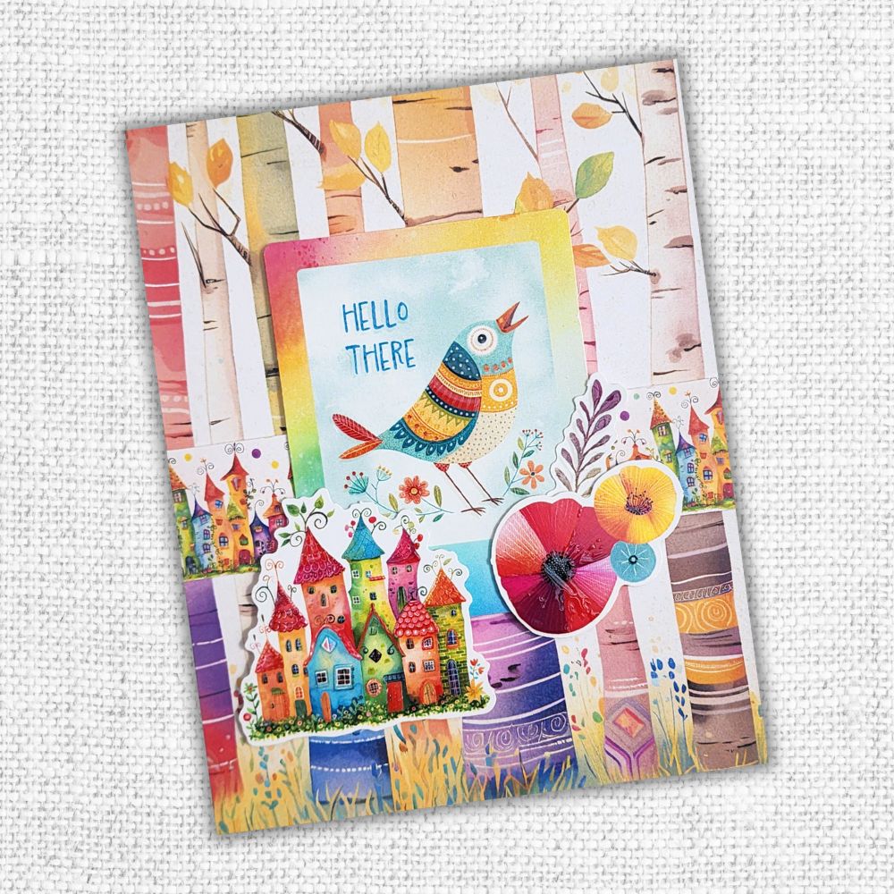 Rainbow Village 12x12 Paper Collection 35487