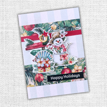 Collection de papiers Noël Tropical 6x6 33135
