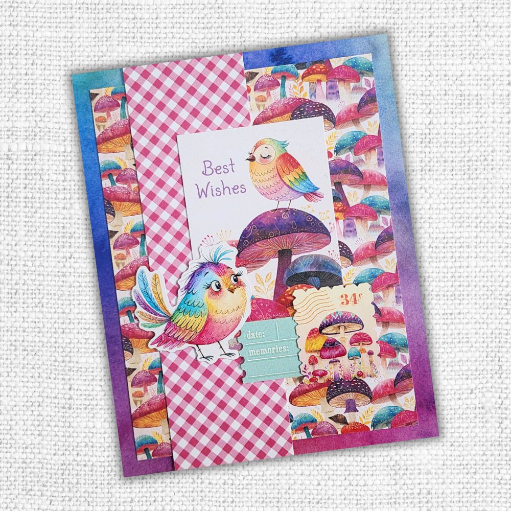 Collection de papiers Rainbow Village 6x6 35484