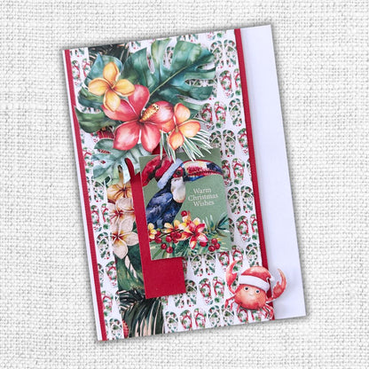 Collection de papiers Noël Tropical 6x6 33135