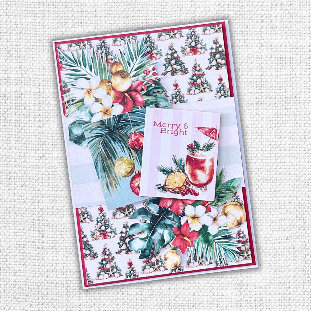 Collection de papiers Noël Tropical 6x6 33135