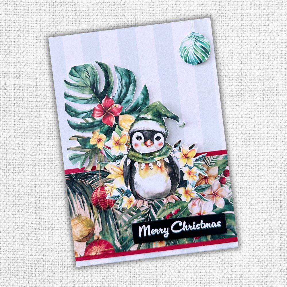 Collection de papiers Noël Tropical 6x6 33135