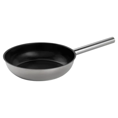 COMBEKK - Poêle antiadhésive en acier inoxydable 28 cm