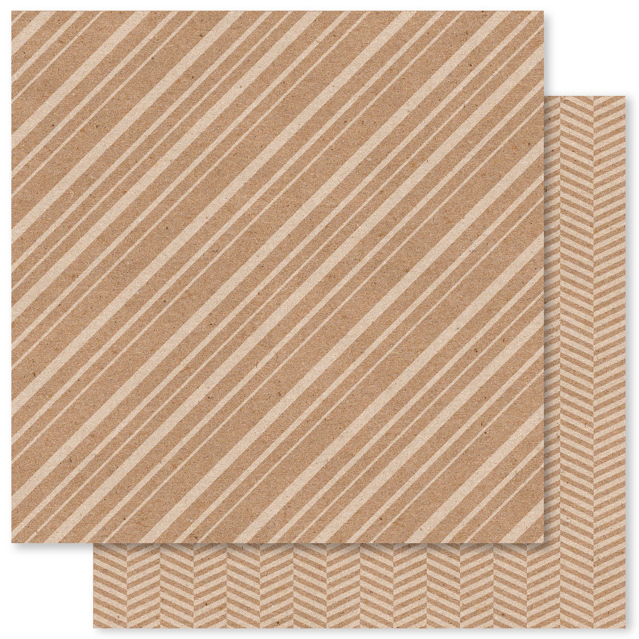 Charlie's Kraft Patterns D Papier 30,5 x 30,5 cm (Lot de 12) 33162