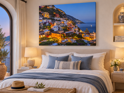 Vibrant Amalfi Coast - Canvas Print-Skyline