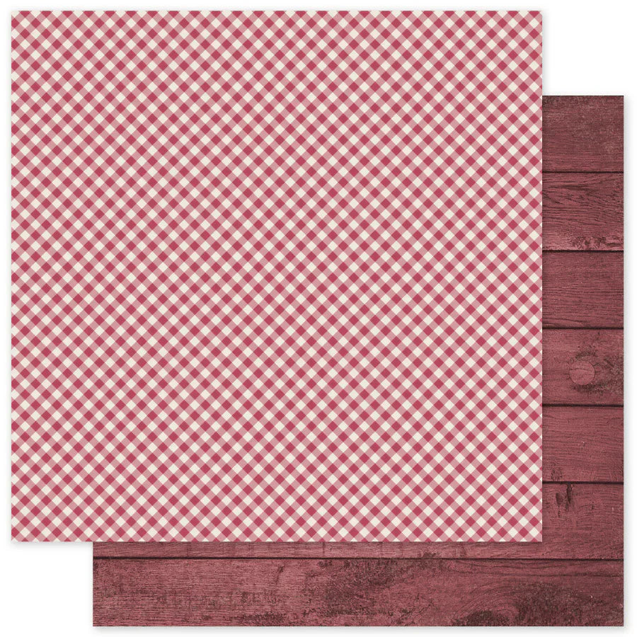 Collection de papiers 30x30 cm "Christmas Holly Basics" 35142