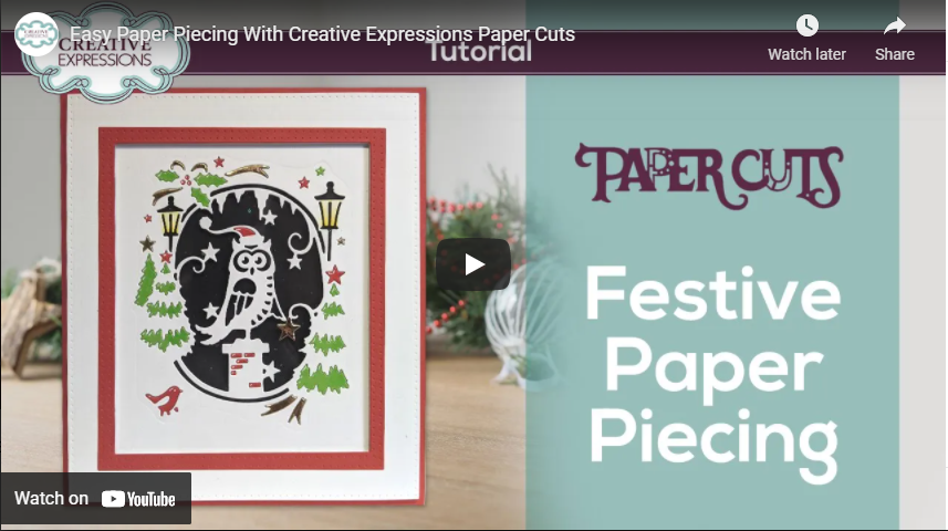 Creative Expressions Matrice de découpe « Père Noël » pour scène Paper Cuts