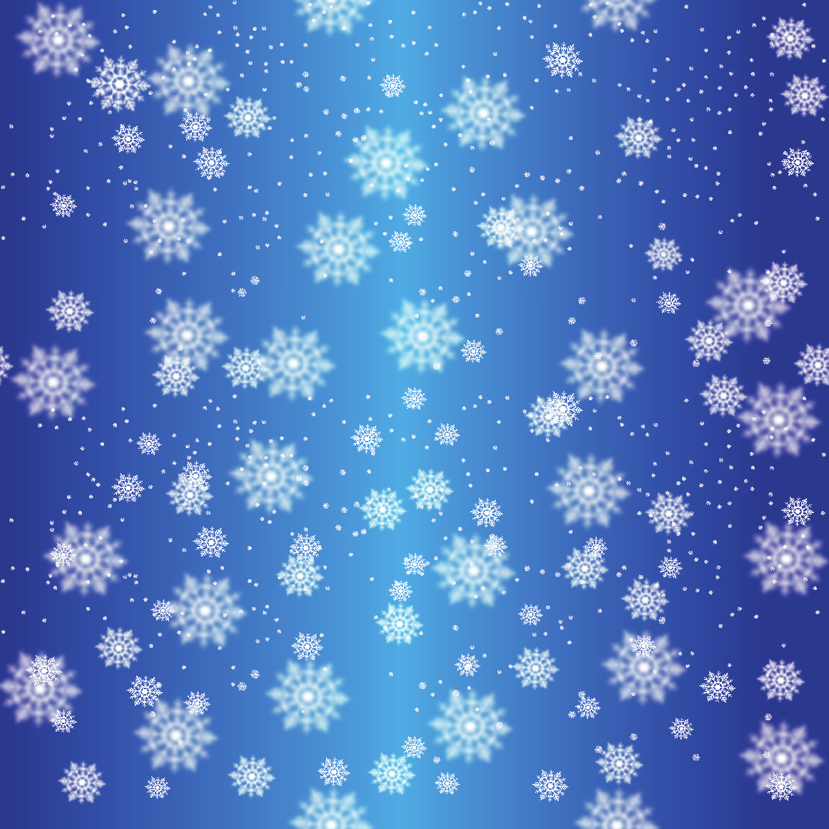 Flocons de neige bleu cristal HTV pour l'artisanat - Motif de Noël 2