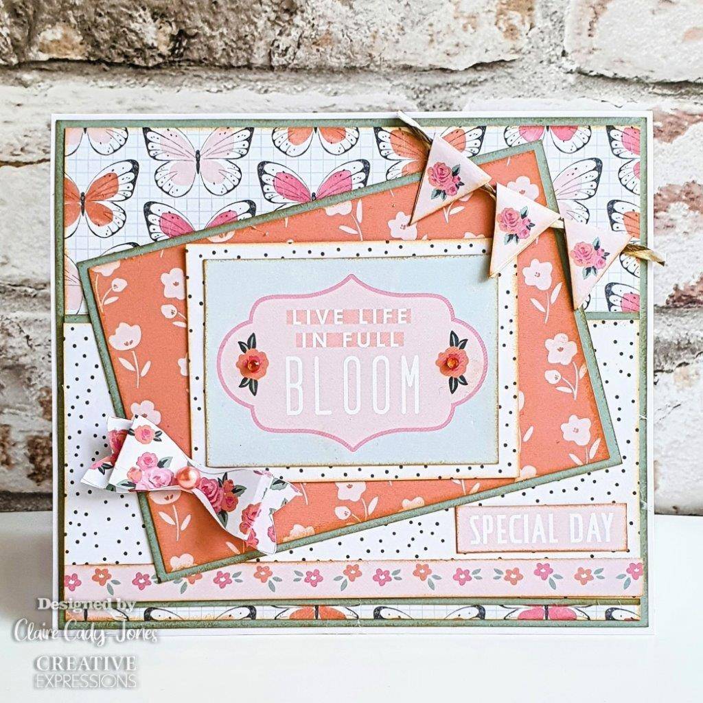 Bloc de papier 8x8 The Paper Boutique Lovely Days