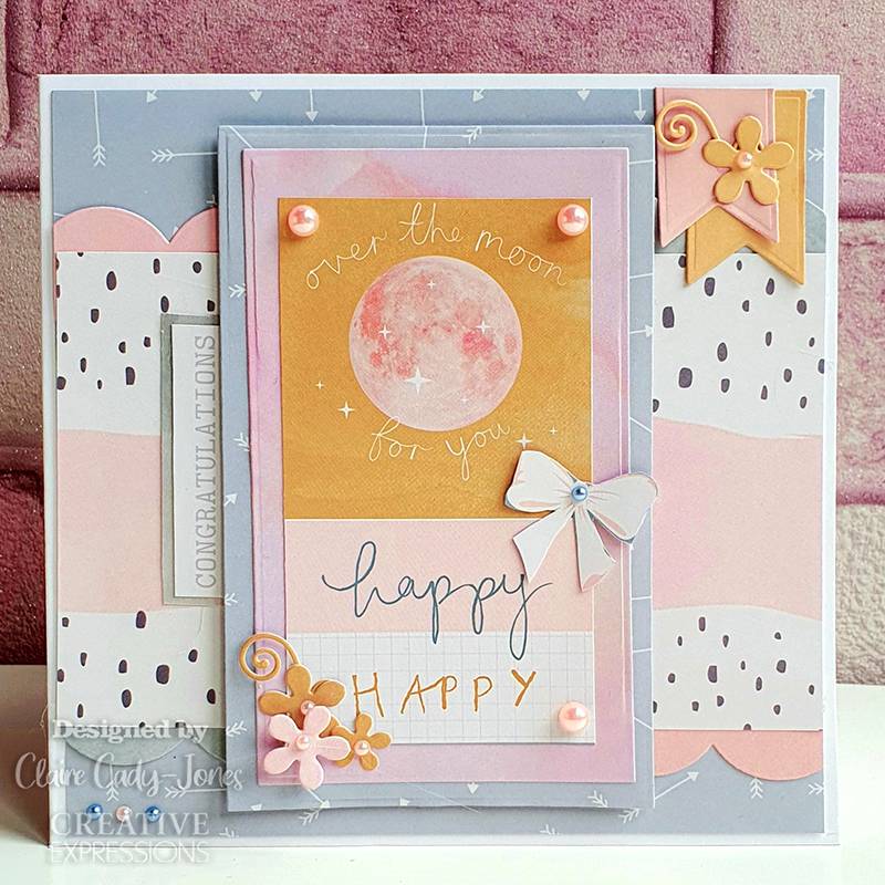 Bloc de papier The Paper Boutique Pastel Dreams 30,5 x 30,5 cm