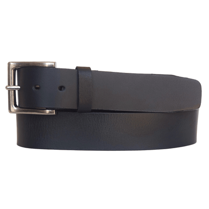 The Long Haul Belt - Classic Black 100% Full-Grain Leather Belt