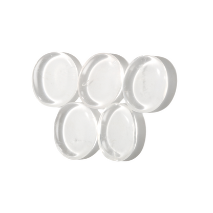 Clear Quartz Worry Stone - Pack of 5