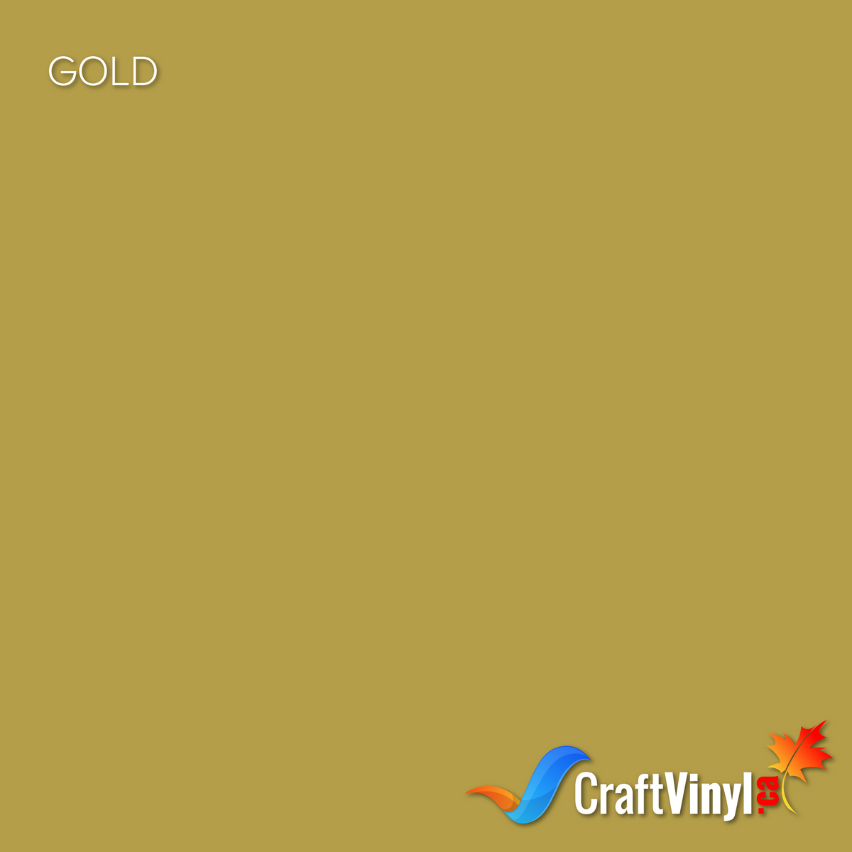 Vinyle thermocollant Craft Gold Puff HTV 30,5 x 25,4 cm