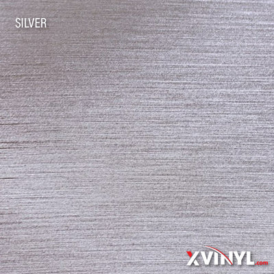 XVinyl Premium Métal Brossé HTV - Idéal pour le Coton, le Polyester, les Mélanges