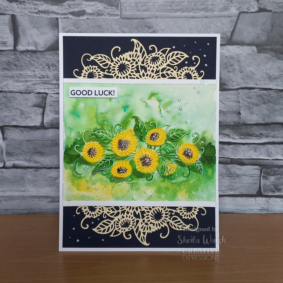 Matrice de découpe « Tournesol sauvage » Creative Expressions Paper Cuts