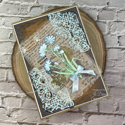Matrices de découpe Sam Poole Shabby Basics Artisan Mosaic #1 de Creative Expressions